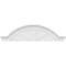 Ekena Millwork Segment Arch W/ Flankers 4 Spoke Architectural Grade PVC Pediment, 74"W x 19-1/2"H x 2-1/2"P PEDPS074X195SGF04 - alternate 4